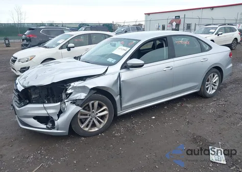2021 Volkswagen Passat 2.0T S from USA, damaged, VIN 1VWAA7A3XMC012127